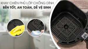 Nồi Chiên Không Dầu MISHIO MK-165
