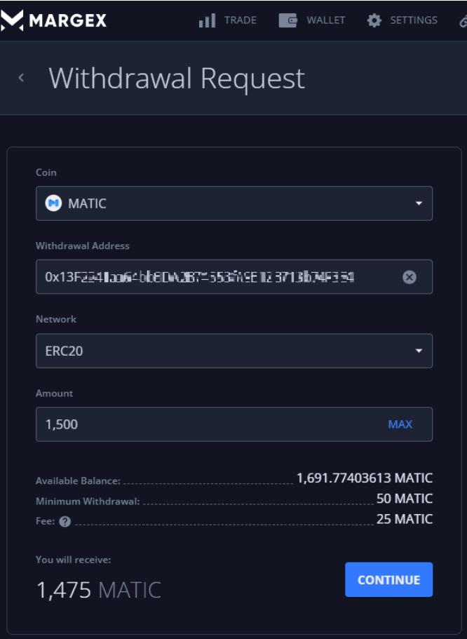 Rút tiền bước 2