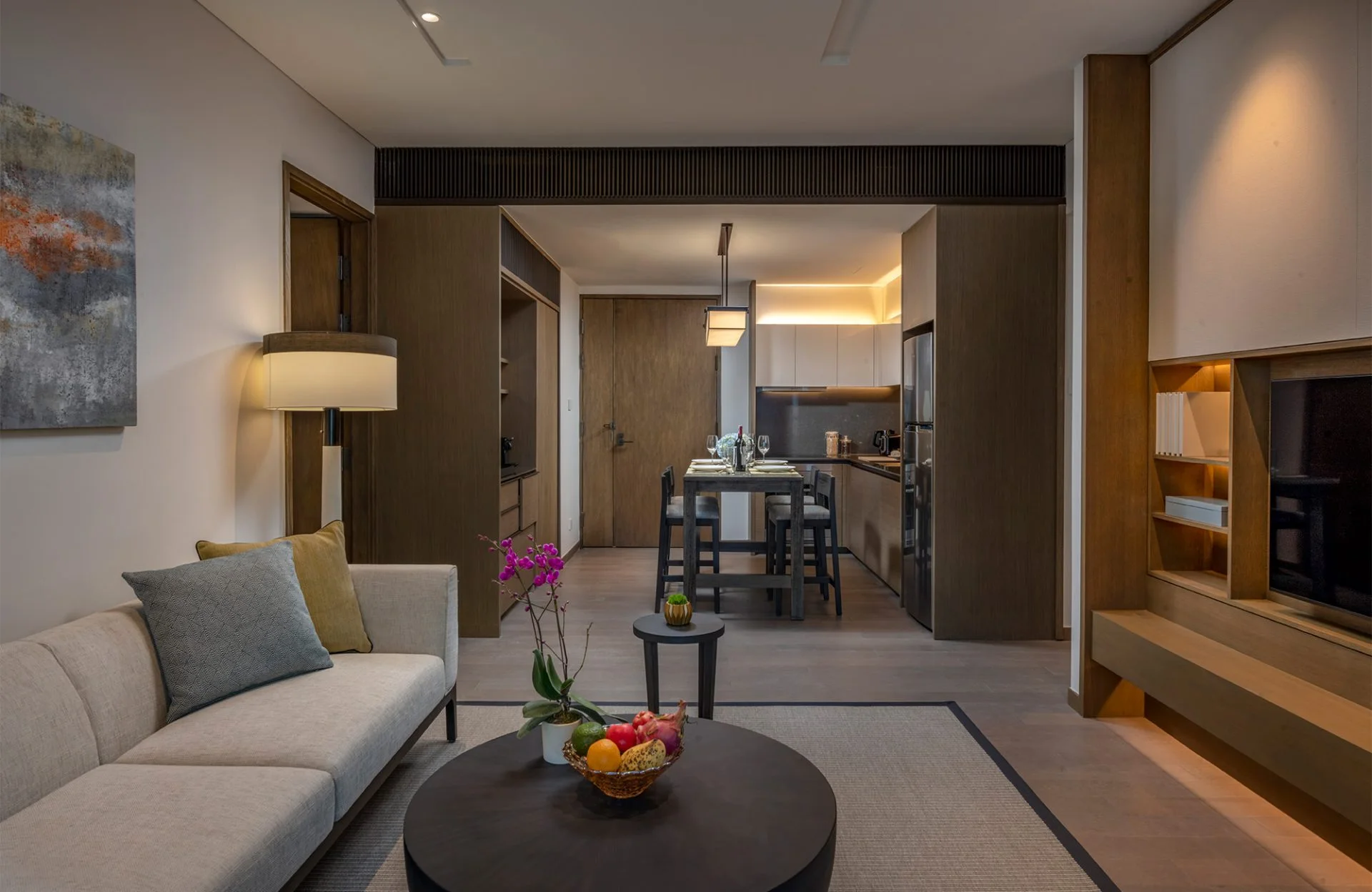 Hoiana Residences nội thất 2 phòng