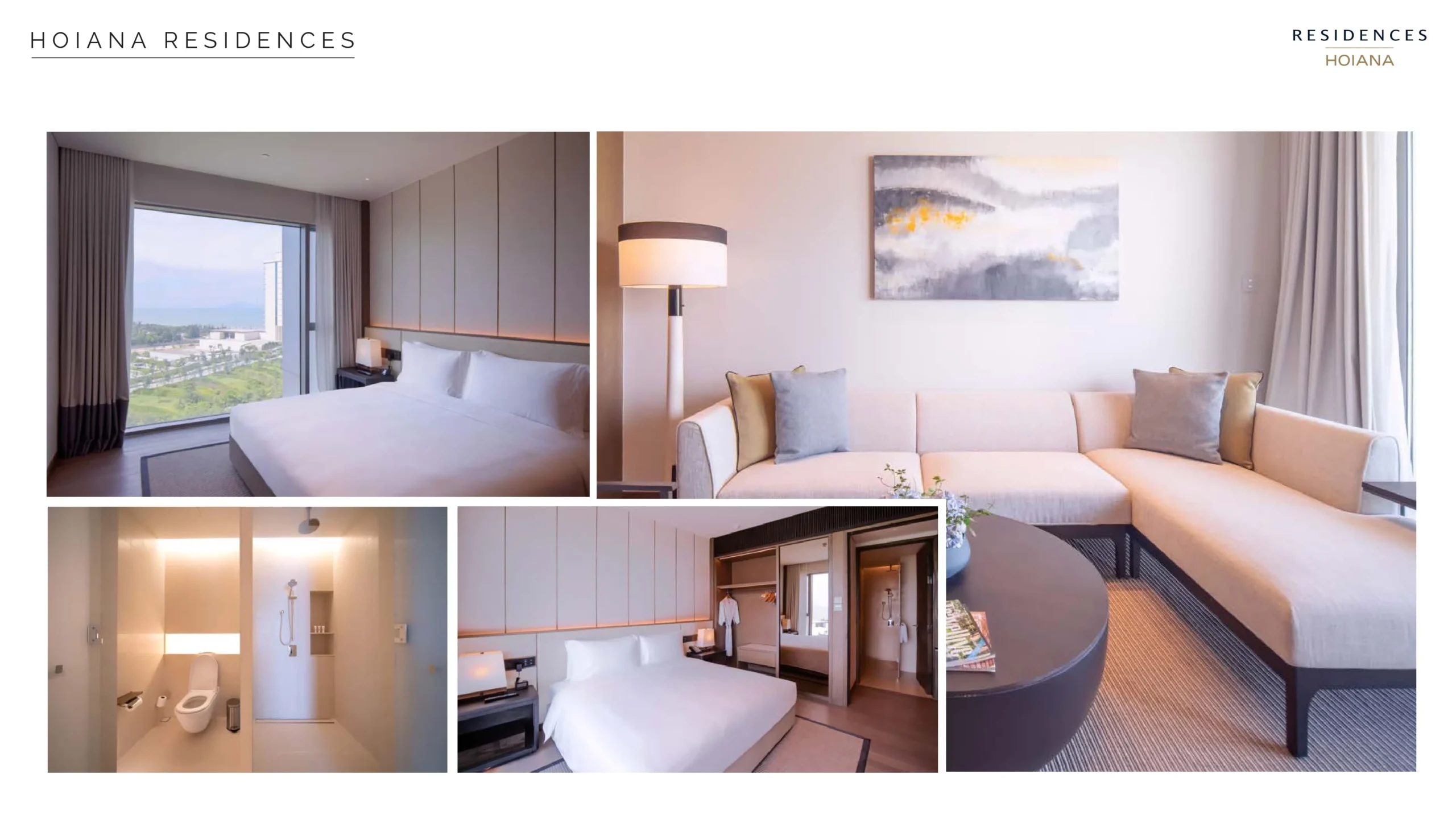 Hoiana Residences nội thất 1 phòng ngủ