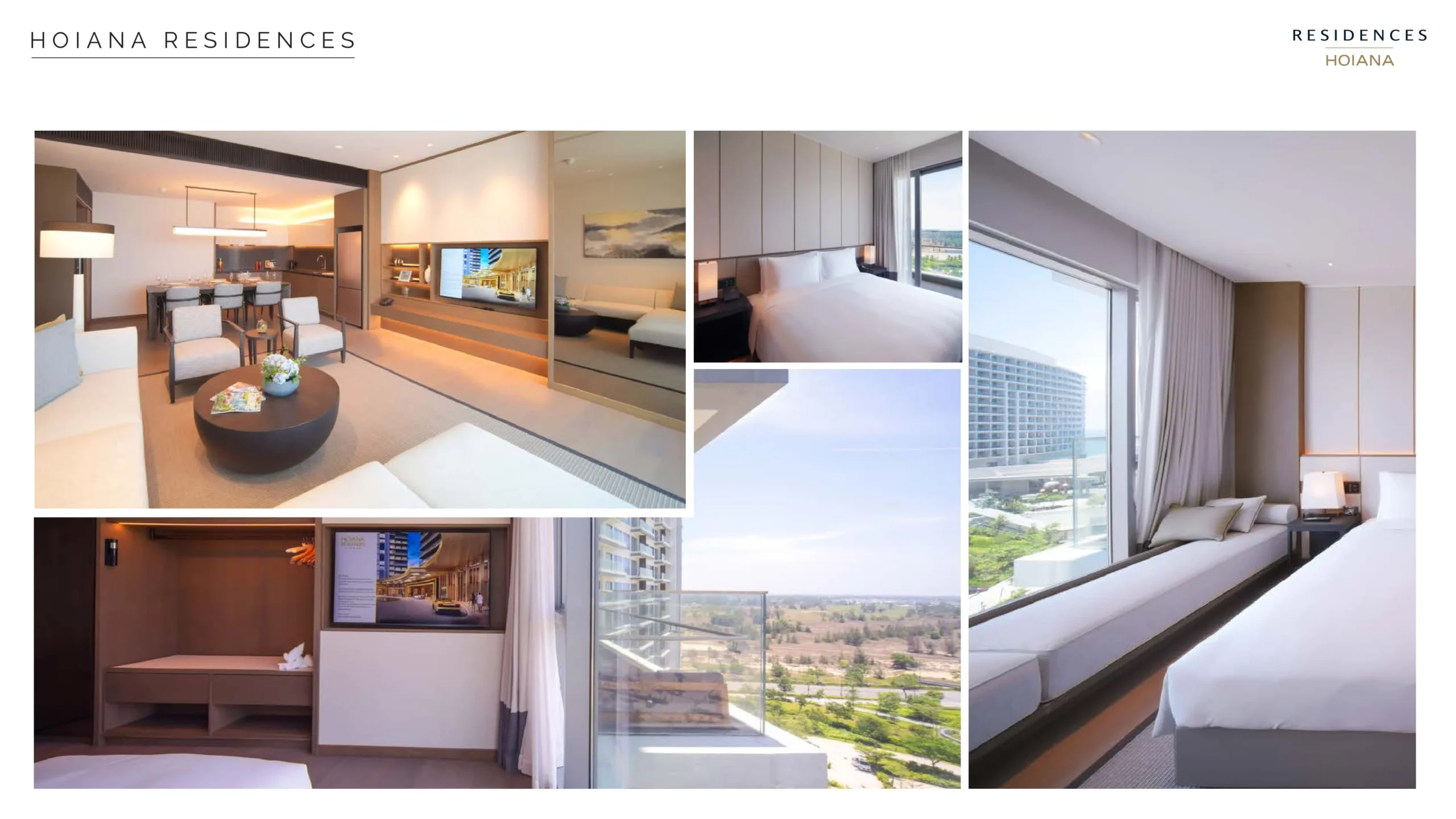 Hoiana Residences nội thất 2 phòng ngủ