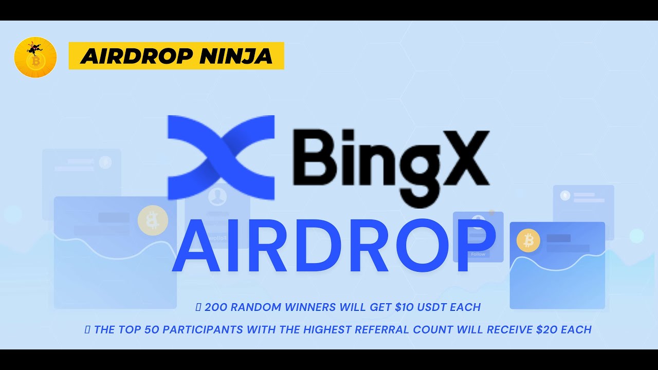 BingX thường xuyên tổ chức các sự kiện airdrop