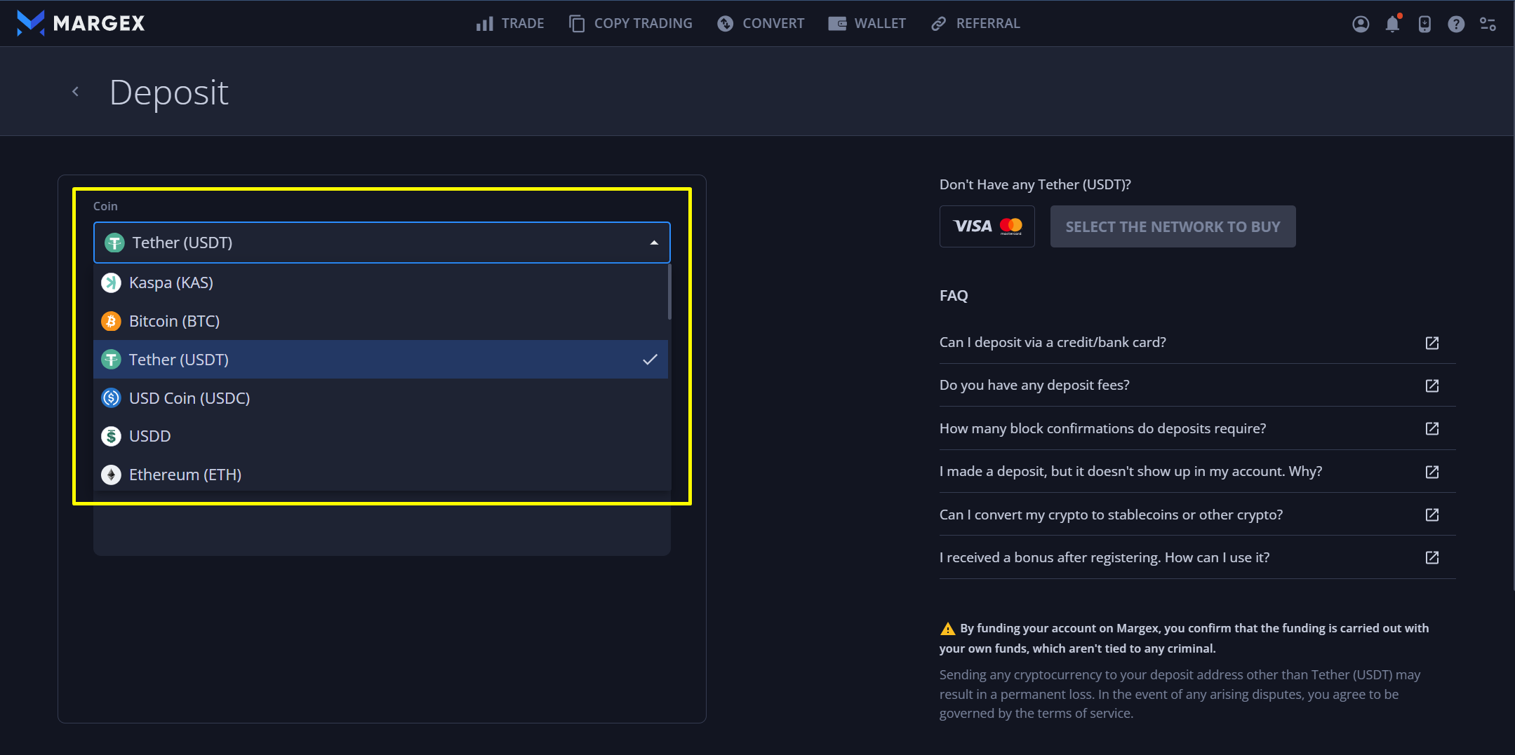 Nạp tiền bước 2