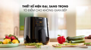 Nồi chiên không dầu Philips HD9252 hiện đại