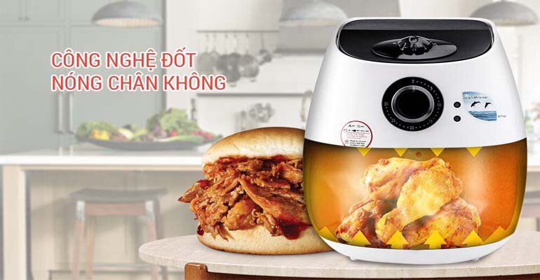 Nồi Chiên Không Dầu Perfect GLA-609 