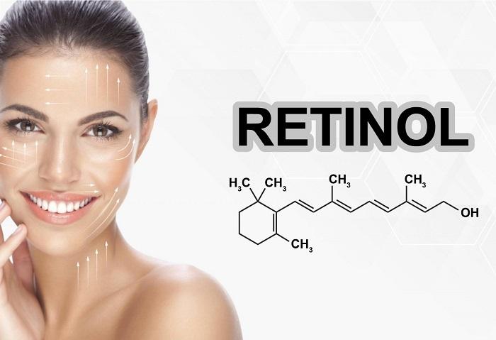 Retinol thành phần kem dưỡng da chống lão hóa