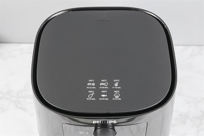 Thực đơn nấu nướng của nồi chiên không dầu Philips HD9200