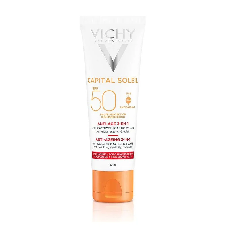 Vichy Capital Soleil 3-in-1 Anti-aging SPF50+