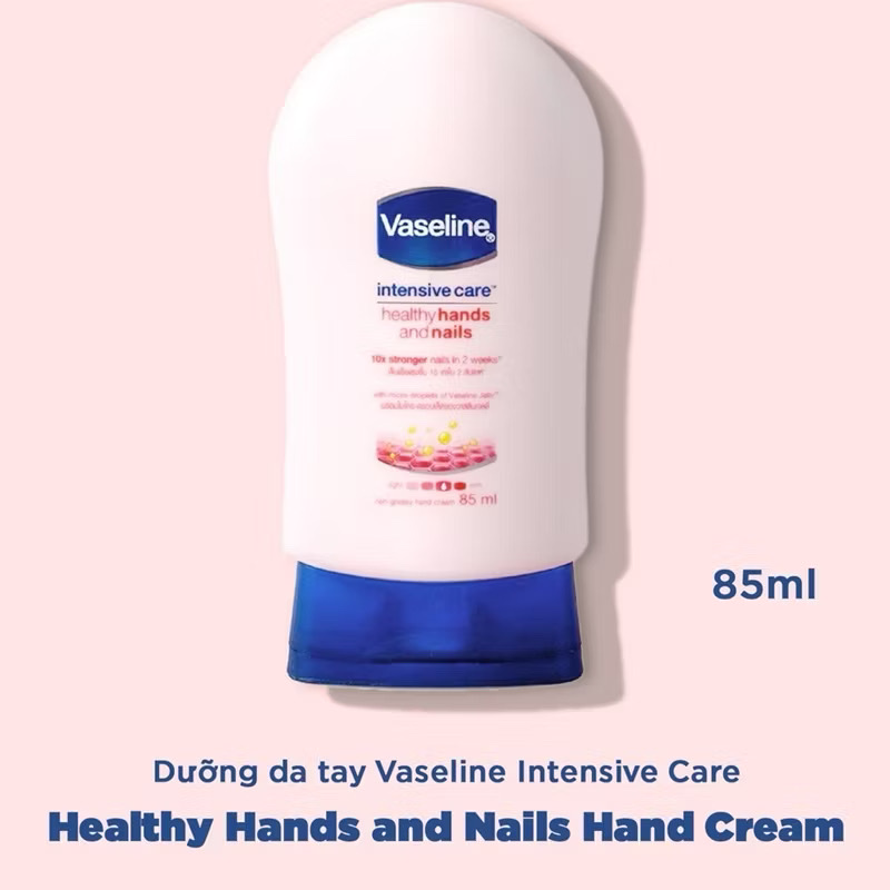 Kem dưỡng da và móng tay Vaseline Intensive Care|Healthy hands and Nails