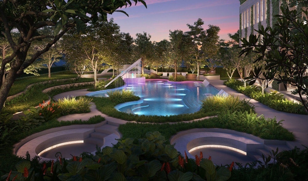 Hình ảnh tổng thể của căn hộ và dự án Urban Green