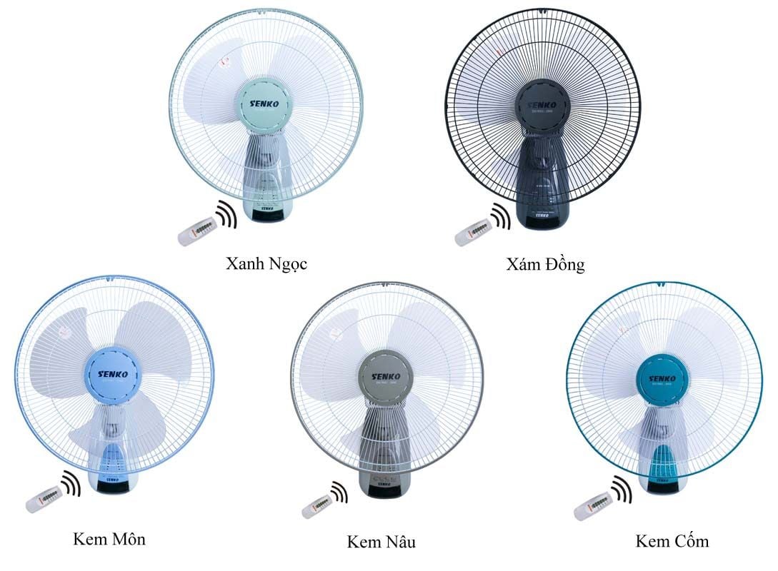 Hướng dẫn sử dụng quạt treo tường Senko TR1683 