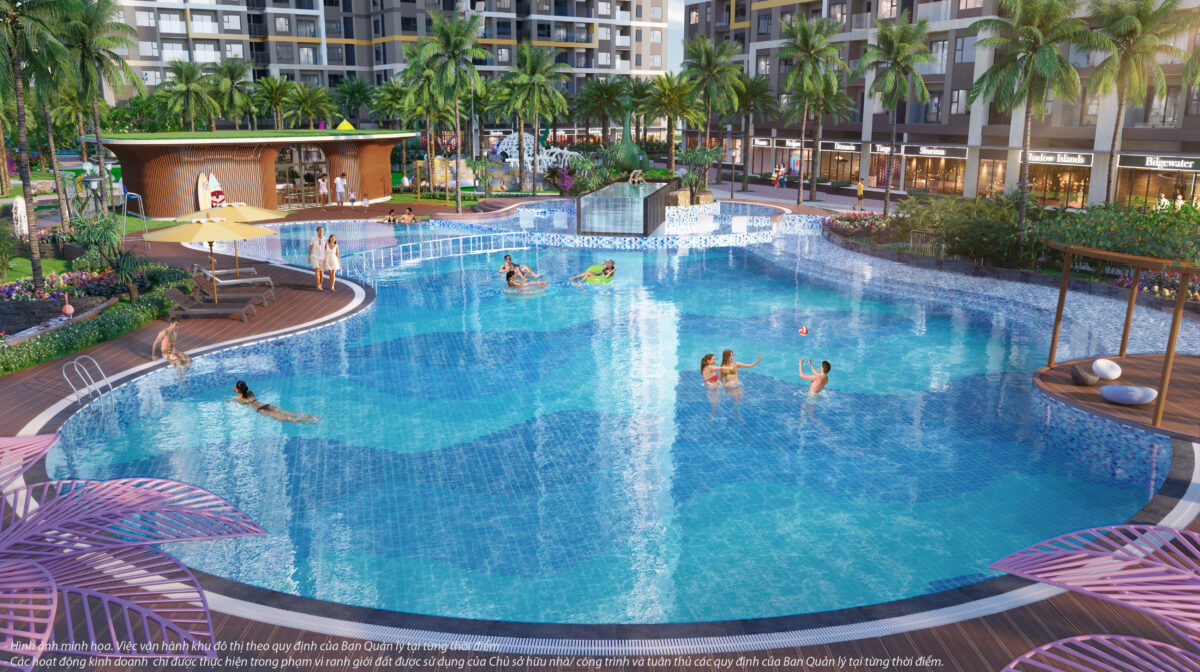 Thiên đường hồ bơi Malibu độc đáo tại Glory Heights