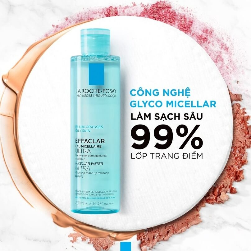 làm sạch sâu mà không gây khô da