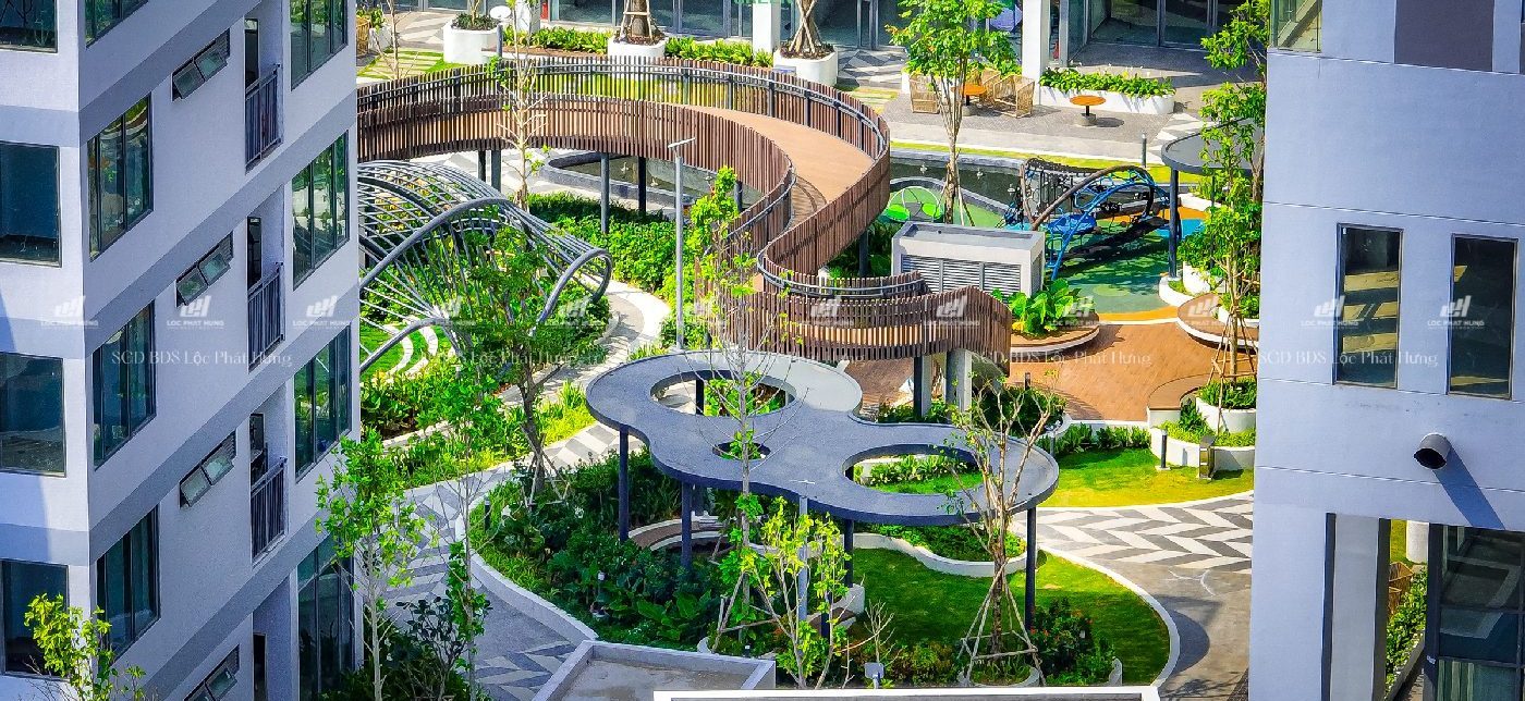 Vườn chân mây của khu Urban Green