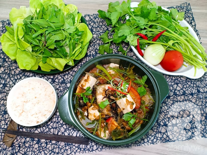 Cá chưng tương hột