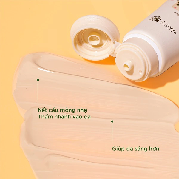 Thành phần và kết cấu của kem chống nắng Cỏ Mềm Hây hây 