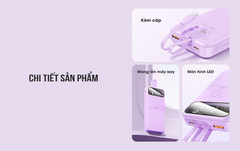 Sạc dự phòng Remax RPP 620 có thiết kế mỏng nhẹ