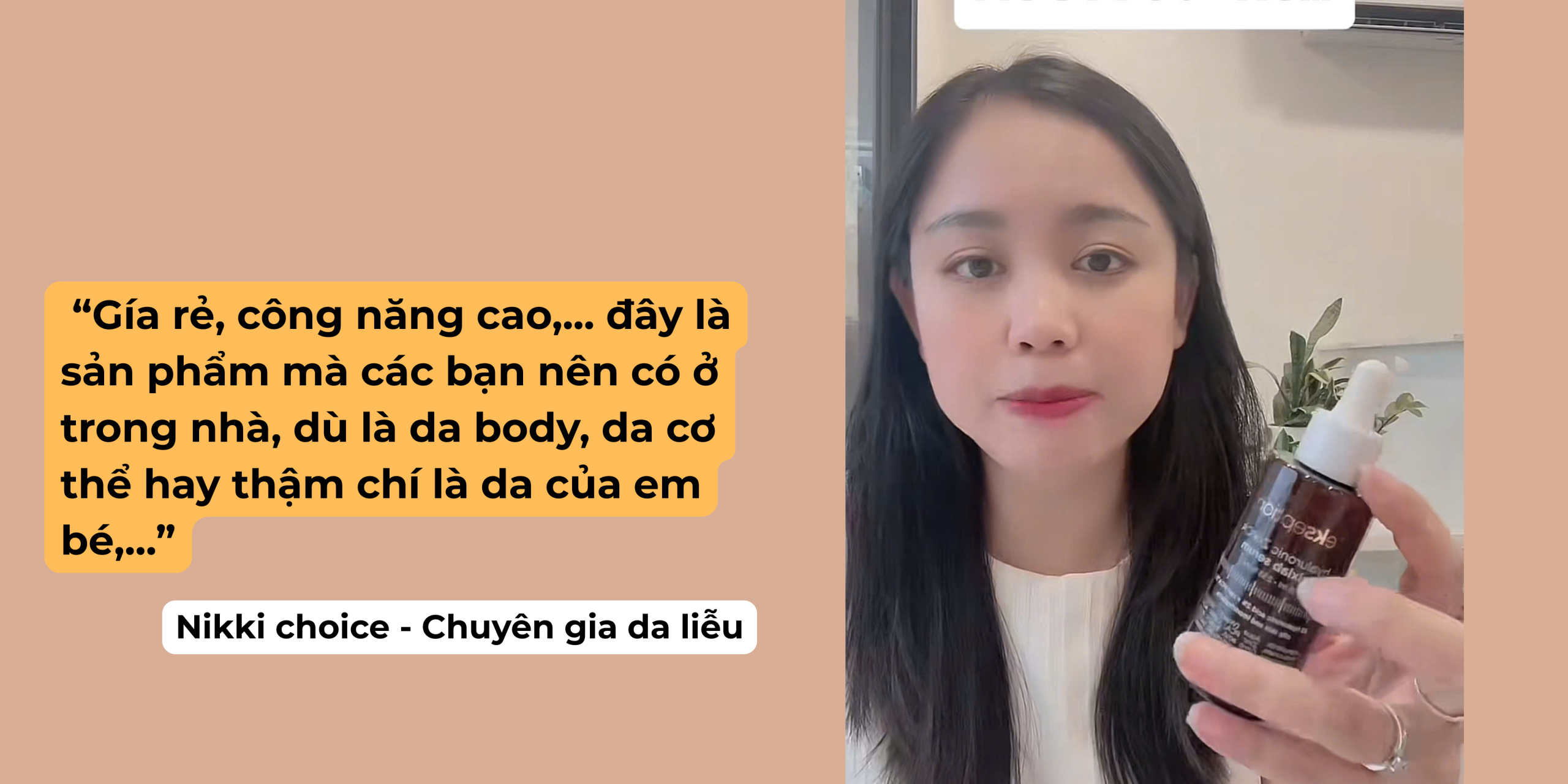 Đánh giá khách quan từ người dùng về Serum kẽm Ekseption Hyaluronic ZnPCA Mixlab