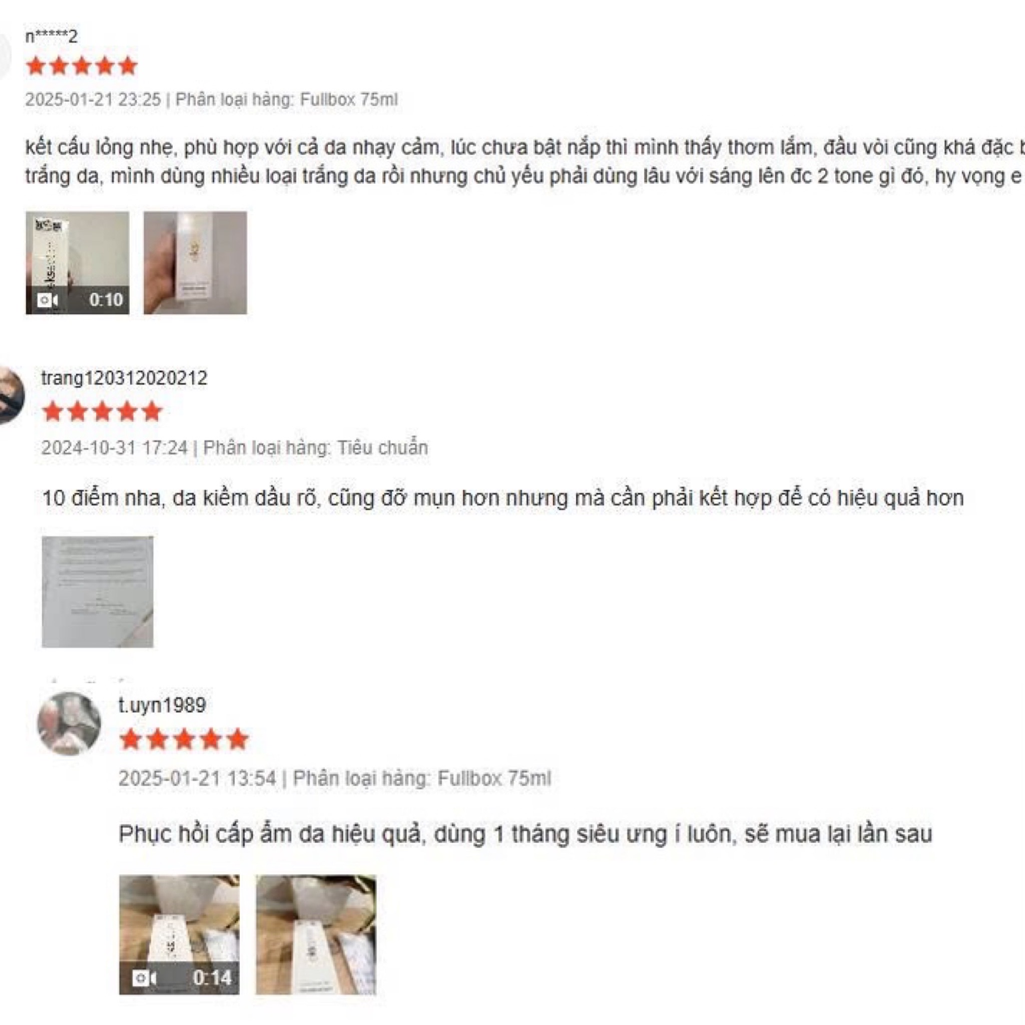 Đánh giá khách quan từ người dùng về Serum kẽm Ekseption Hyaluronic ZnPCA Mixlab