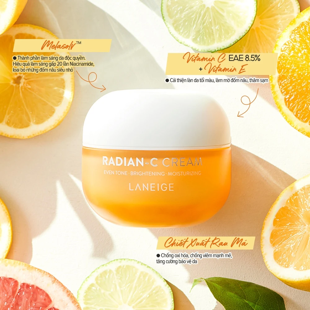 Kem dưỡng ẩm Laneige Radian-C